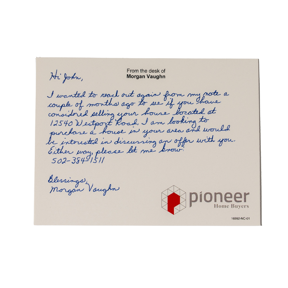 Handwriting Machine for Home Service Businesses